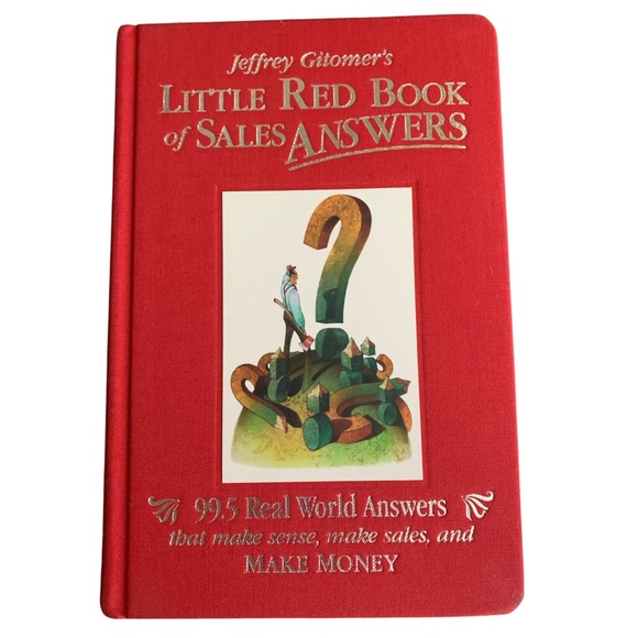 Little Red Book of Sales ANSWERS Other - NWT Little Red Book of Sales ANSWERS by Jeffrey Gitomer - Hardcover